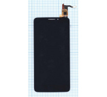 Дисплей для Alcatel Idol X 6040D черный
