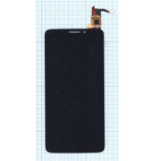 Дисплей для Alcatel Idol X 6040D черный
