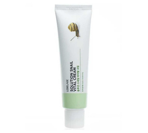 Lebelage Крем для лица пептидный с муцином улитки / Solution Snail Vital Cream, 50 мл