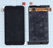 Дисплей для Nokia Lumia 530 черный