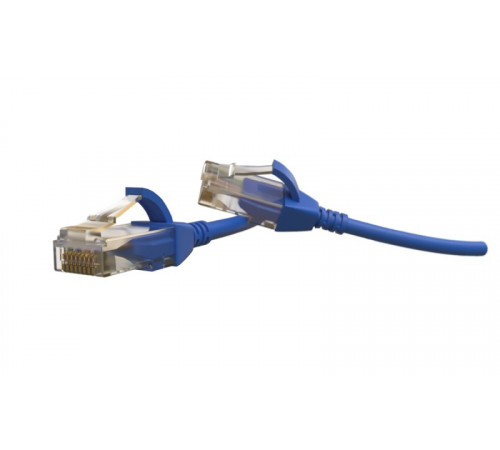 PC-LPT-UTP-RJ45-RJ45-C6-3M-LSZH-BL Патч-корд U/UTP, категория 6 (100% Fluke Component Tested), 28AWG, LSZH, 3 м, синий Hyperline