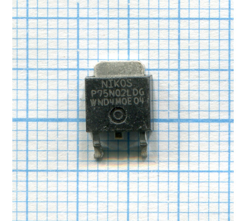 Микросхема n-MOSFET P75N02LDG TO-252 с разбора