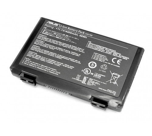 Аккумулятор для Asus (A32-F82) K50, K40, K50ij, K50in, K50c, 48Wh, 4400mAh, 10.8V