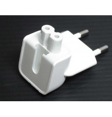 Адаптер-переходник Europlug (Евровилка) для блоков питания Apple