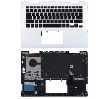 Клавиатура для ноутбука Dell Inspiron 14 5482 черная топ-панель