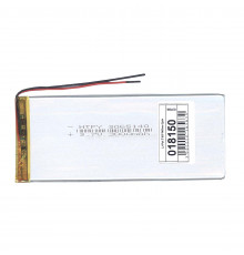 Аккумулятор Li-Pol (батарея) 3*65*140мм 2pin 3.7V/3000mAh