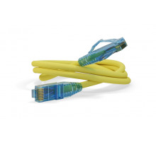 PC-LPM-UTP-RJ45-RJ45-C6-3M-LSZH-YL Патч-корд U/UTP, Cat.6 (100% Fluke Component Tested), LSZH, 3 м, желтый Hyperline