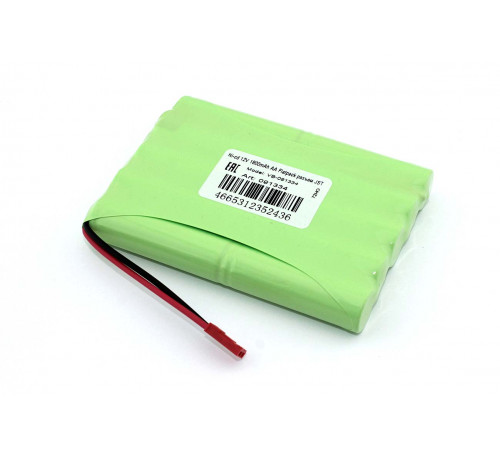 Аккумулятор Ni-cd 12V 1800mAh AA Flatpack разъем JST