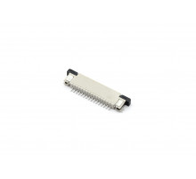 Разъем FPC  Half Coverage Top Contact 0.8K-BS-16PWB 16 pin высота 2мм шаг 0,8мм