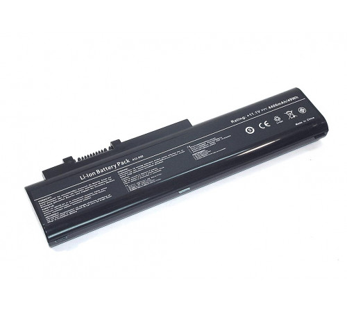 Аккумуляторная батарея для ноутбука Asus N50 11.1V 4400mAh OEM черная