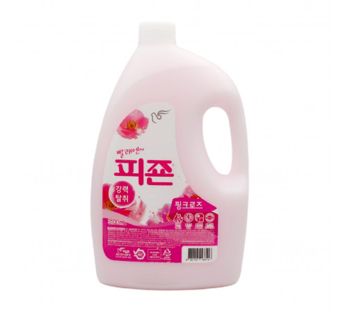 PIGEON Кондиционер для белья розовый сад / Regular Fabric Softener Pink Rose, 3100 мл