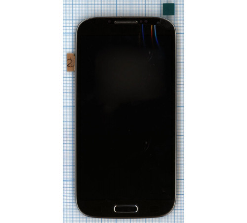 Дисплей для Samsung Galaxy S4 GT-I9500 черный с рамкой