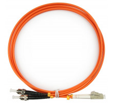 Патч-корд оптический TopLan, дуплексный, LC/PC-ST/PC, MM 50/125 (OM2), 3 м, LSZH