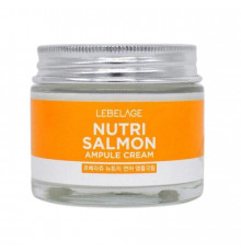 Lebelage Питательный ампульный крем с маслом лосося / Nutri Salmon Ampoule Cream, 70 мл