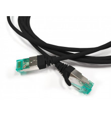 PC-LPT-SFTP-RJ45-RJ45-C6a-5M-LSZH-BK Патч-корд S/FTP, экранированный, категория 6a (100% Fluke Component Tested), 30AWG, LSZH, 5 м, черный Hyperline