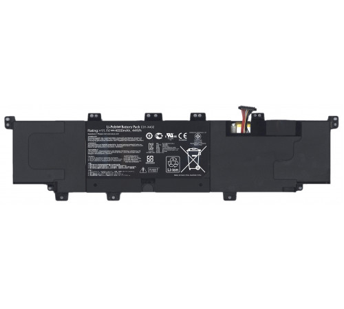 Аккумулятор для Asus S300CA, S400CA, S500CA, (C31-X402), 4000mAh, 11.1V, OEM