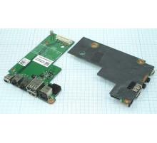 Плата питания для ноутбука HY-DE032 Dell Latitude E5500 с USB и Audio разъемами
