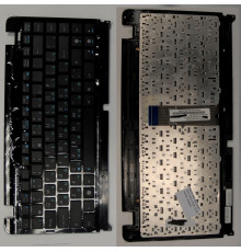 Клавиатура для ноутбука Asus EeePC 1215, 1225, 1225B, 1225C черная, с рамкой