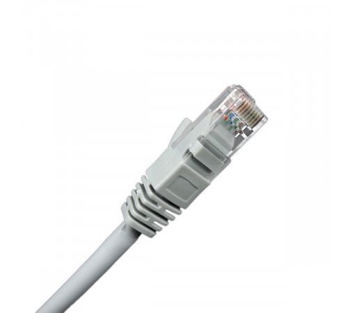 Шнур коммутационный BNH, кат. 6, неэкр., U/UTP, RJ45/RJ45, 0.5м, PVC, AWG24, серый, (B500.N-RJ45-6-0.5-G)