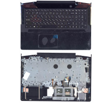 Клавиатура для ноутбука Lenovo IdeaPad Y700 Y700-15ISK  черная топ-панель