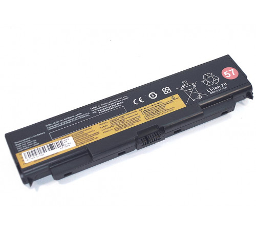 Аккумуляторная батарея для ноутбука Lenovo T440P (45N1145) 10.8V 4400mAh OEM черная