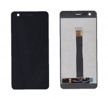 Дисплей для Nokia 2 черный