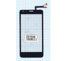 Сенсорное стекло (тачскрин) для Fly IQ456 ERA Life 2 черное