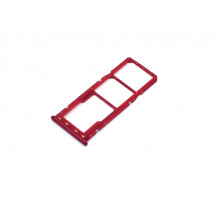 Лоток для SIM-карты Samsung Galaxy A20/A30/A50/A70 (A205F/A305/A505/A705F) красный