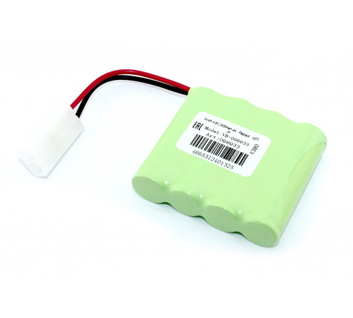 Аккумулятор Ni-Mh 4.8V 2400 mAh AA Flatpack разъем KET-2P