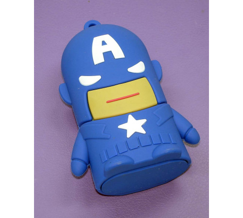 Универсальный внешний аккумулятор Powerbank CAPTAIN AMERICA 1200 mAh