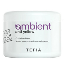 TEFIA Ambient Маска тонирующая для волос Холодный фиолет / Anti Yellow Cool Violet Mask, 500 мл