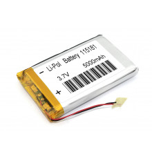 Аккумулятор Li-Pol (батарея) 11*51*81мм 2pin 3.7V/5000mAh