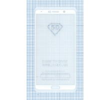 Защитное стекло Полное покрытие для Huawei Mate 10 Dual Sim белое