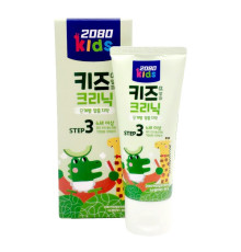 Dental Clinic 2080 Зубная паста для детей с фруктовым вкусом / Kids Alparklinic 3 Step Toothpaste 6+, 80 г