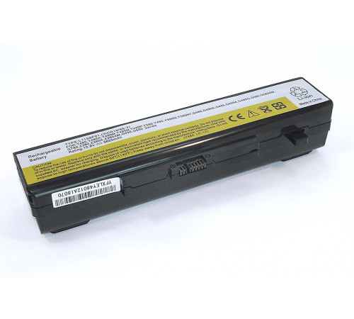 Аккумуляторная батарея для ноутбукa Lenovo IdeaPad Y480 (L11L6F01 75+) 11.1V 7200mAh OEM черная