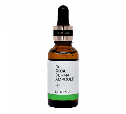 Lebelage Успокаивающая сыворотка с центеллой азиатской / Dr. Cica Derma Ampoule, 30 мл