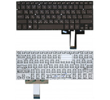 Клавиатура для ноутбука Asus UX31 UX31A UX32 UX32V UX32A черная с подсветкой