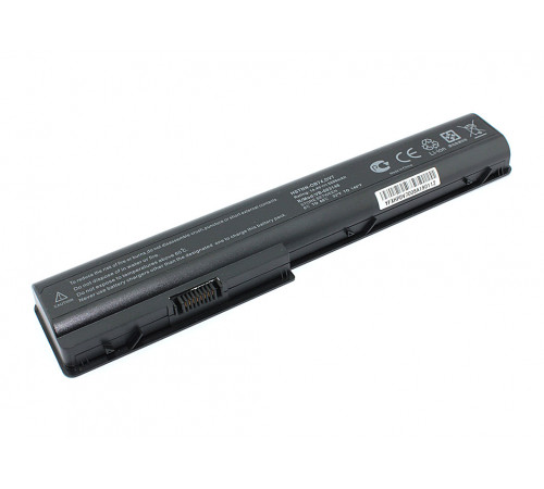 Аккумуляторная батарея для ноутбука HP Pavilion DV7, HDX18, Compaq  CQ71 5200mAh 14,4V OEM черная