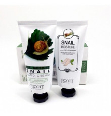 Jigott Набор кремов для рук и ног с экстрактом слизи улитки / Real Moisture Snail Hand & Foot Set, 100 мл x 2