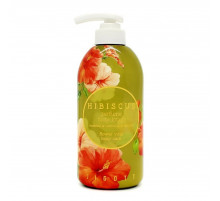 Jigott Парфюмированный лосьон для тела с экстрактом гибискуса / Hibiscus Perfume Body Lotion, 500 мл