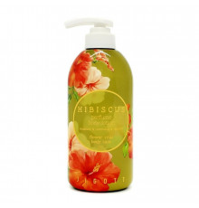 Jigott Парфюмированный лосьон для тела с экстрактом гибискуса / Hibiscus Perfume Body Lotion, 500 мл