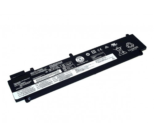 Аккумуляторная батарея для ноутбукa Lenovo ThinkPad T460s (00HW022) 13,05V 1920mAh черная