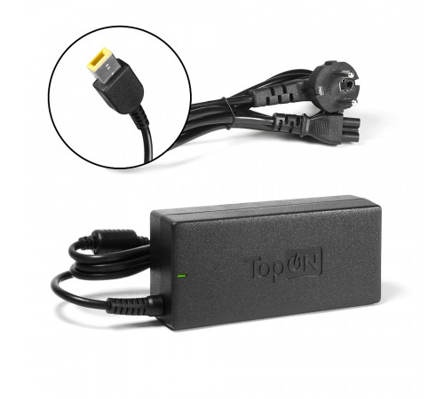 Блок питания TopON для Lenovo 20V 4.5A (USB Pin) 90W ADLX90NCT3A TOP-LT15