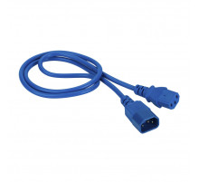 Шнур питания C13-C14, 3х0.75, 220В, 10А, синий, 7 метров LAN-PPM-10A-7.0 LAN-PP13/14-7.0-BL