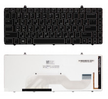 Клавиатура для ноутбука Dell Alienware M11X R2, R3 черная, с подсветкой