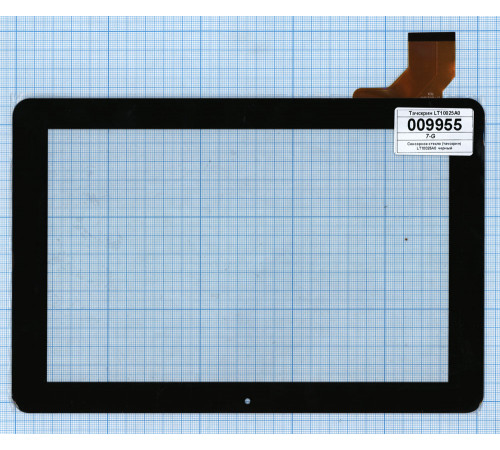 Сенсорное стекло (тачскрин) LT10025A0 черное