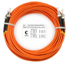 Cabeus FOP-62-ST-ST-20m Шнур оптический duplex ST-ST 62,5/125 mm 20м LSZH