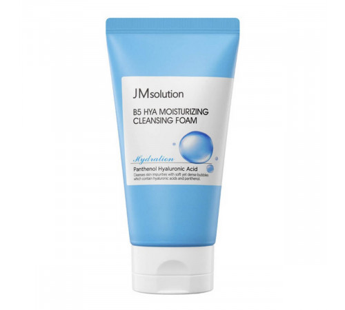 JMsolution Увлажняющая пенка для умывания лица с пантенолом / B5 Hya Moisturizing Cleansing Foam, 150 мл