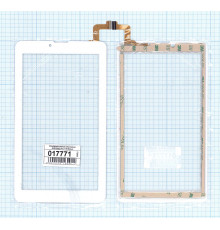 Сенсорное стекло (тачскрин) DP070023-F1 V1.0 белое