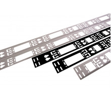 Вертикальный кабельный органайзер ЦМО в шкаф, ширина 75мм, 42U ВКО-М-42.75